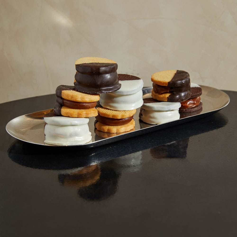 Caja de Alfajor Sablée de Chocolate X6