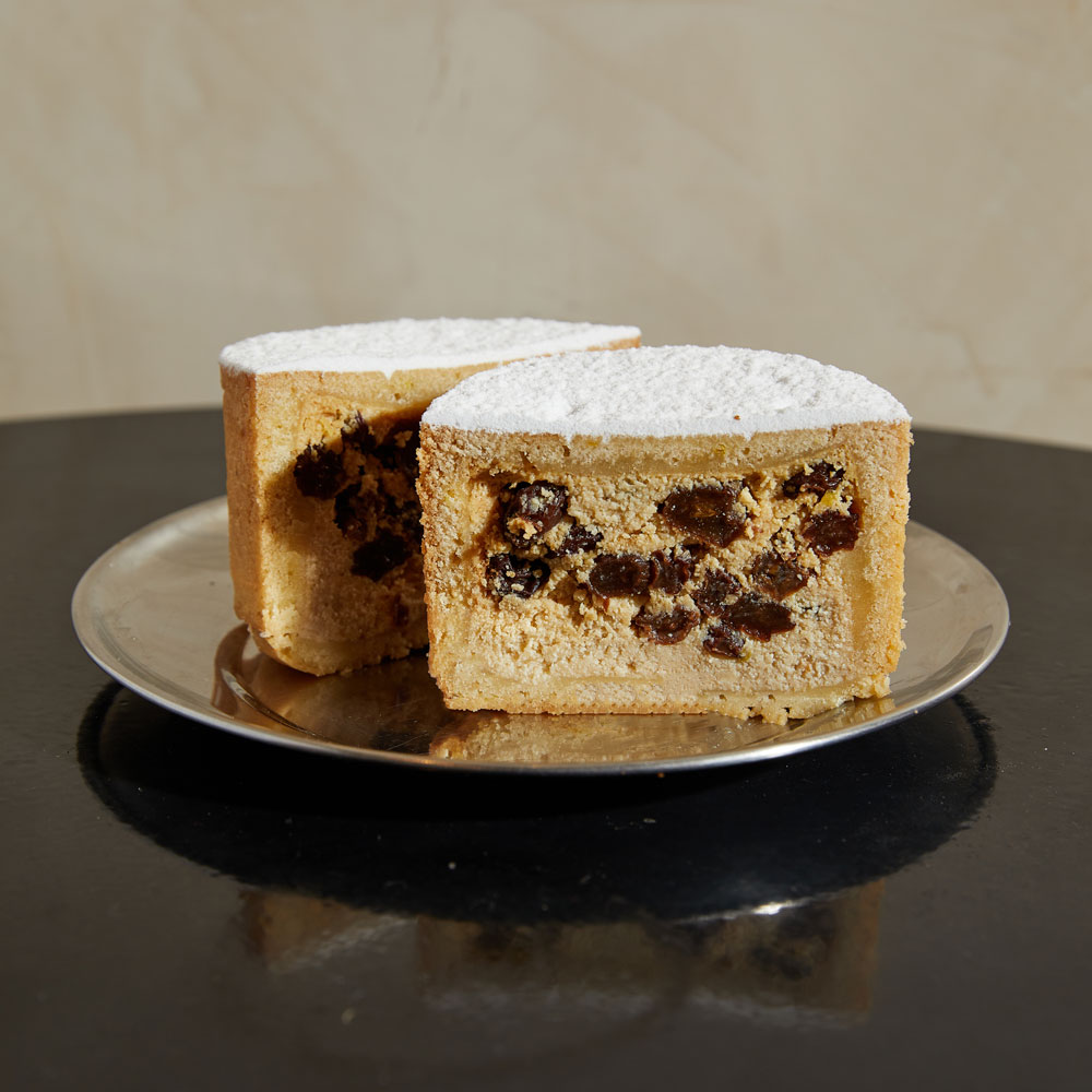Tartas de Ricotta y Pasas hidratadas en Vermut X4