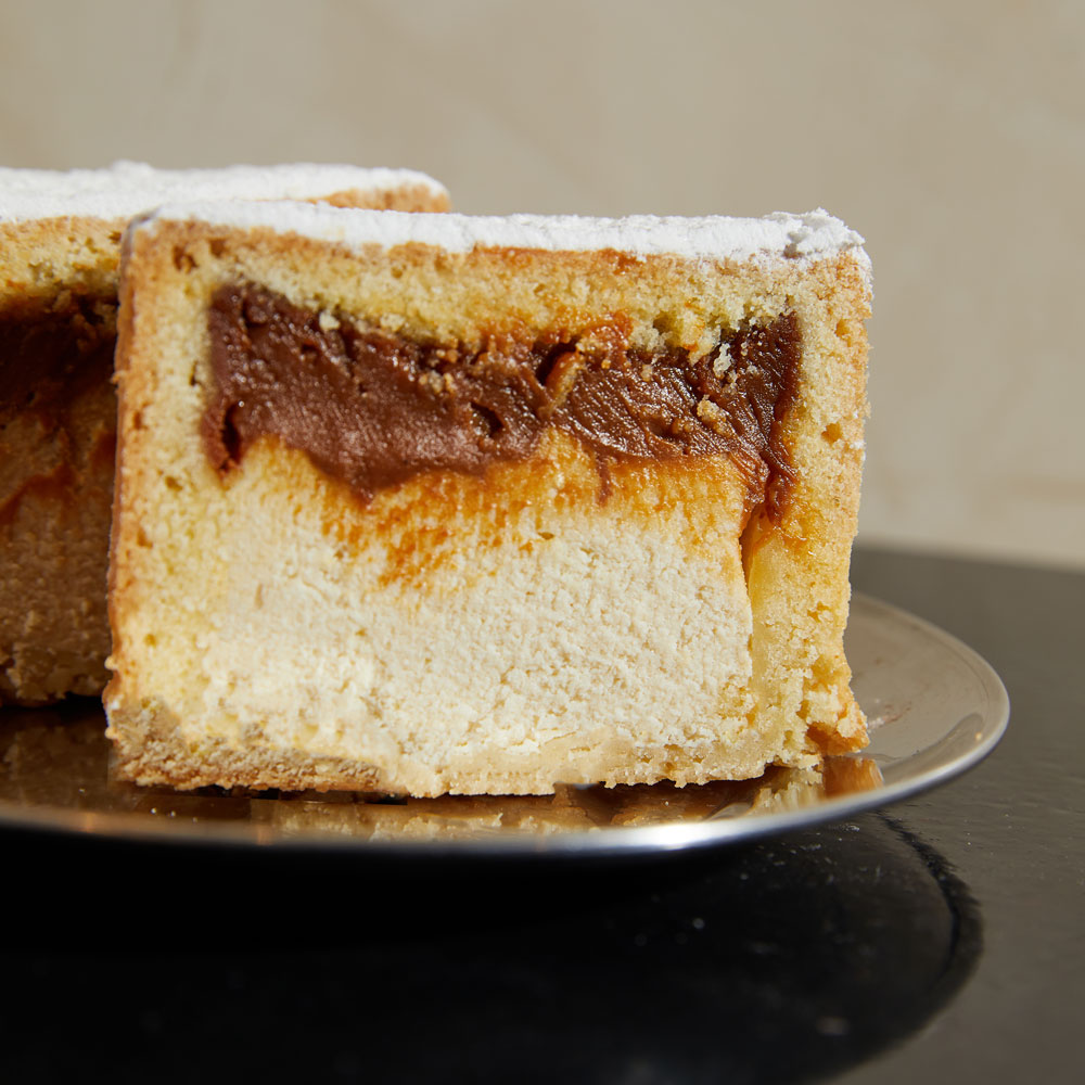 Tartas de Ricotta y Dulce de Leche X4